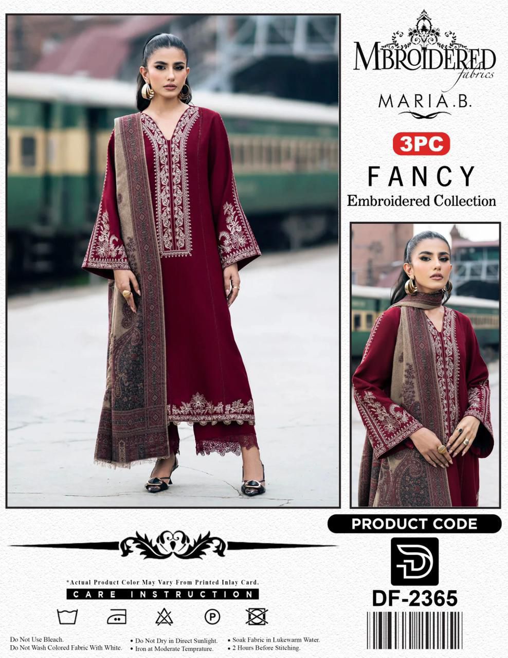 Zara Shahjahan Luxury Embroidered Lawn 3Pc Suit (90/70) – Voil Lawn Dupatta