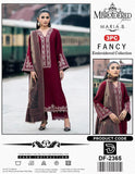 Zara Shahjahan Luxury Embroidered Lawn 3Pc Suit (90/70) – Voil Lawn Dupatta