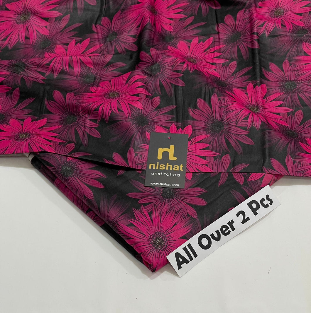Nishat Digital Lawn 2Pc Suit – Pure Lawn Fabric (90/70)
