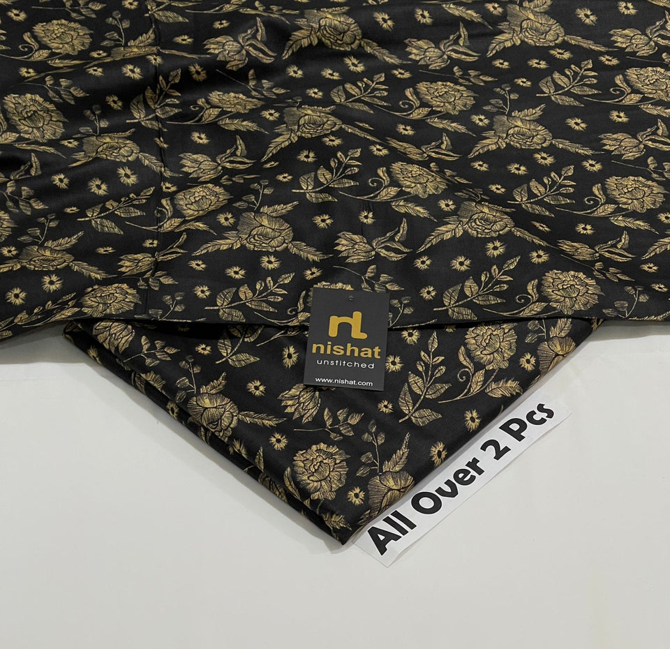 Nishat Digital Lawn 2Pc Suit – Pure Lawn Fabric (90/70)