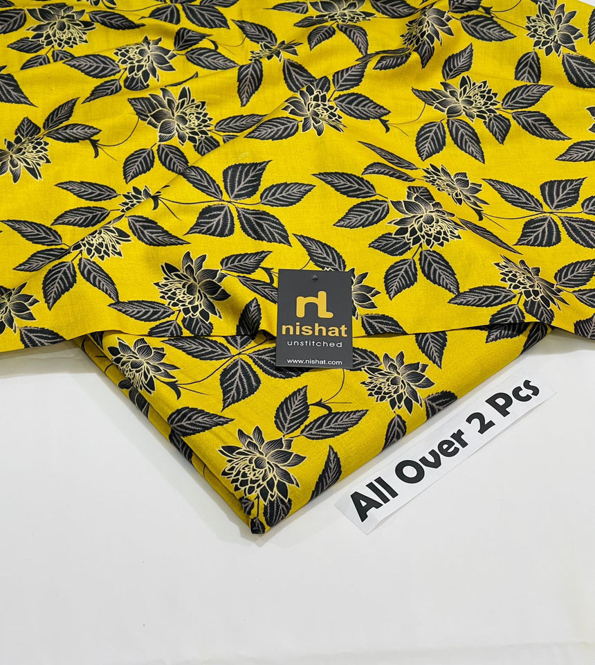 Nishat Digital Lawn 2Pc Suit – Pure Lawn Fabric (90/70)