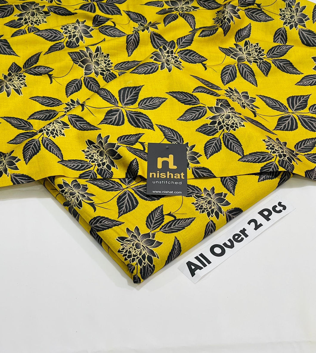 Nishat Digital Lawn 2Pc Suit – Pure Lawn Fabric (90/70)