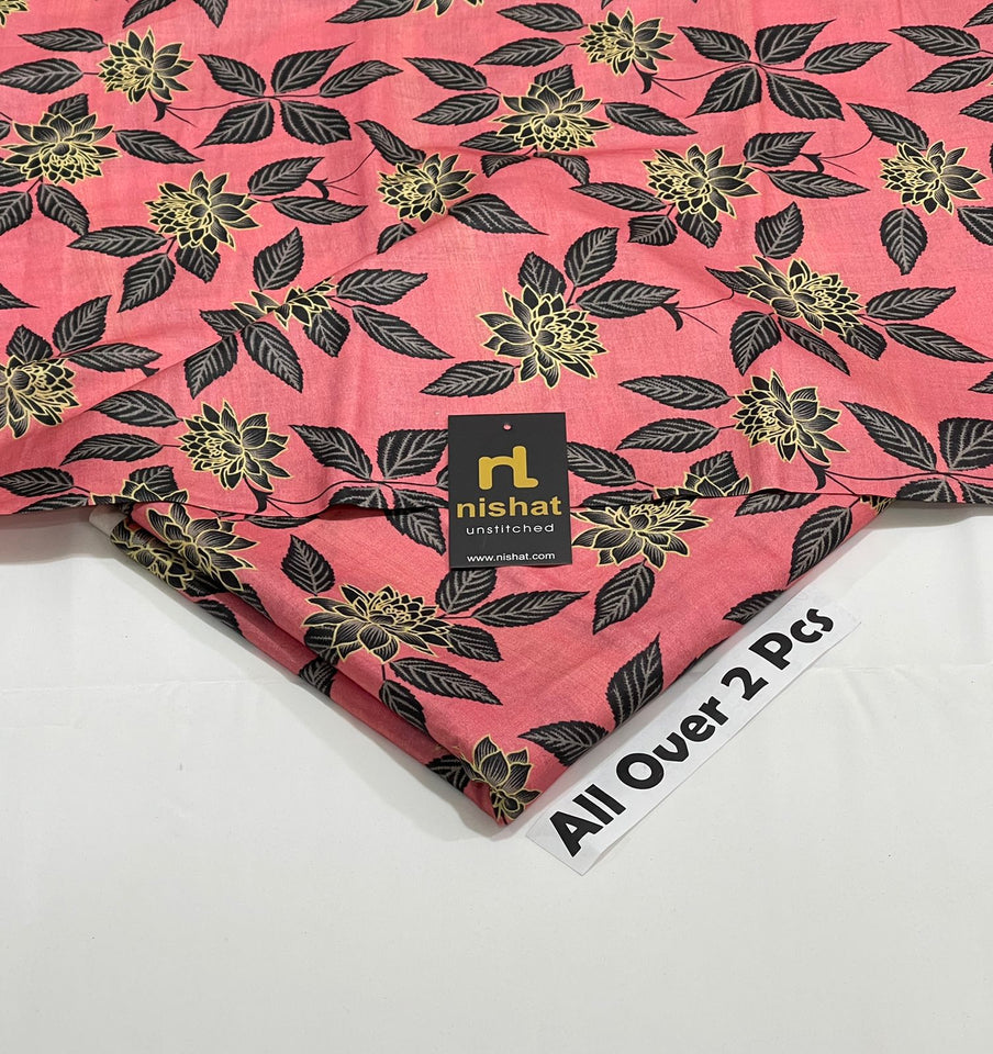 Nishat Digital Lawn 2Pc Suit – Pure Lawn Fabric (90/70)