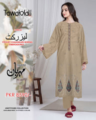 Tawakkal 2Pc Lawn Suit – Embroidered Front & Sleeves