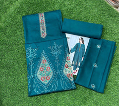 Tawakkal 2Pc Lawn Suit – Embroidered Front & Sleeves