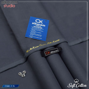 Alkaram Soft Cotton – 100% Color Guarantee | 4.5 Meter