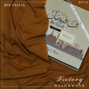 Bin Faisal Victory Wash & Wear – 100% Pure Luxury | 4 Meters