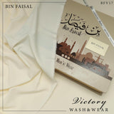 Bin Faisal Victory Wash & Wear – 100% Pure Luxury | 4 Meters