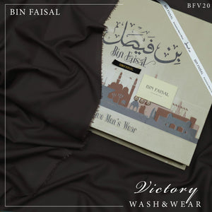 Bin Faisal Victory Wash & Wear – 100% Pure Luxury | 4 Meters