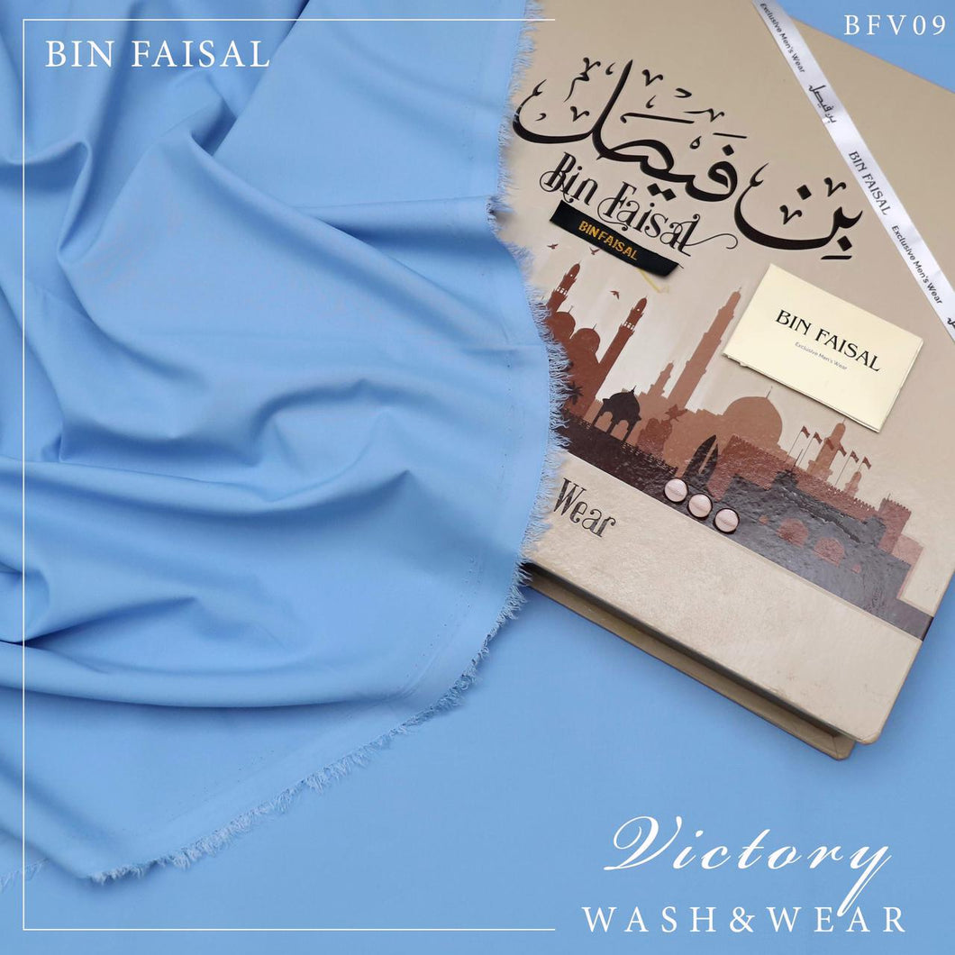 Bin Faisal Victory Wash & Wear – 100% Pure Luxury | 4 Meters