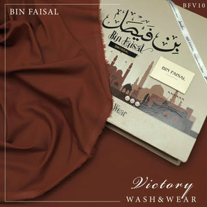 Bin Faisal Victory Wash & Wear – 100% Pure Luxury | 4 Meters