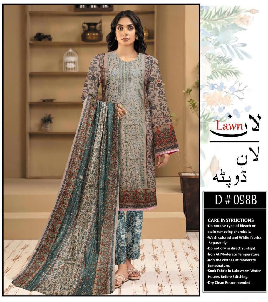 LAWN DUPATTA VOLUME