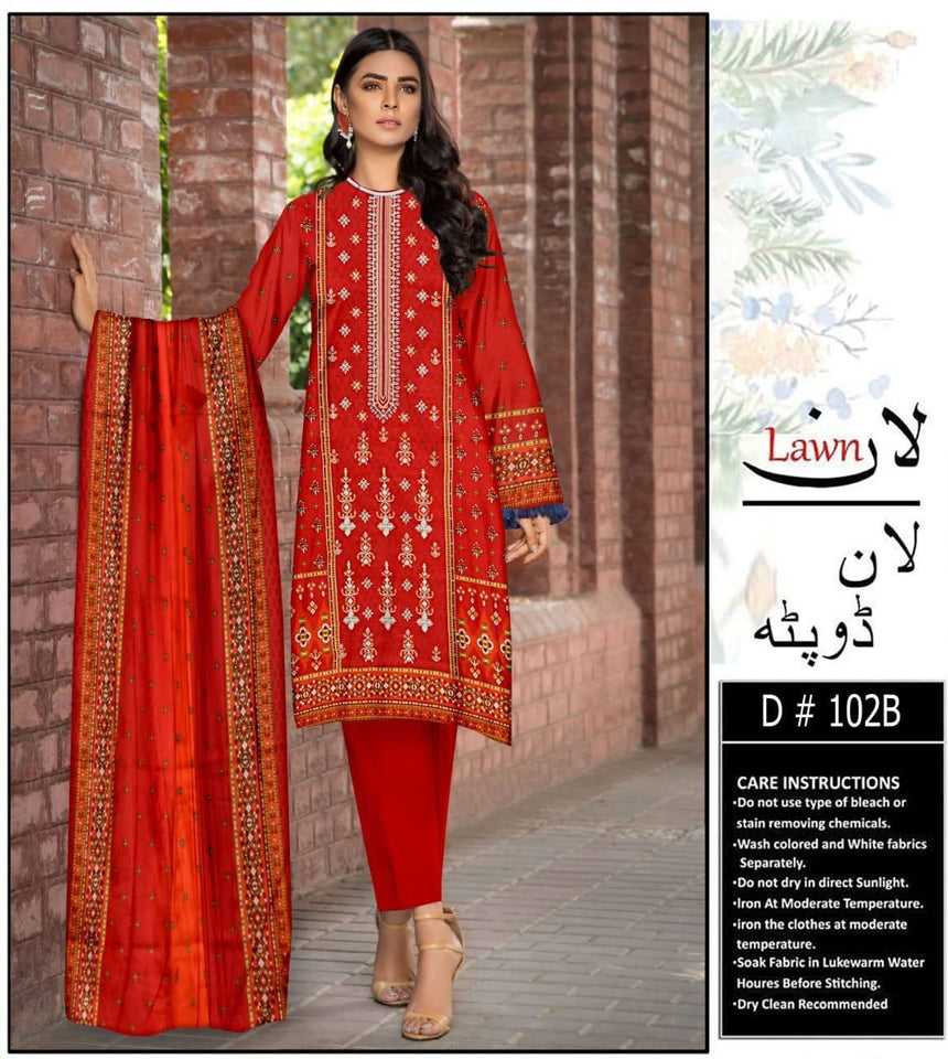 LAWN DUPATTA VOLUME