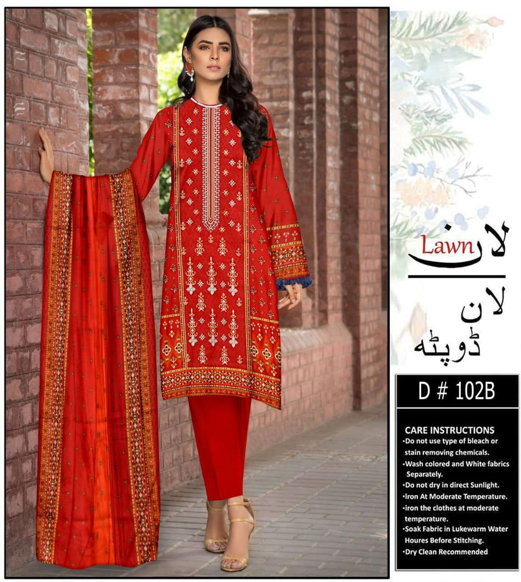 LAWN DUPATTA VOLUME