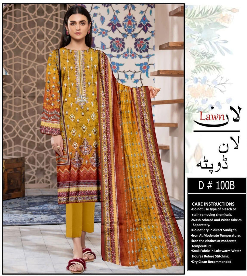 LAWN DUPATTA VOLUME