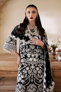 Serene Luxury Chiffon 3PC – Hand Embroidered with Tassel Detailing (Unstitched)
