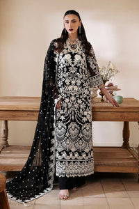 Serene Luxury Chiffon 3PC – Hand Embroidered with Tassel Detailing (Unstitched)