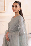 Jazmin Chiffon Saree Set – Organza Saree with Sequence Work (Unstitched)
