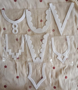 Ready-to-Use Sticky Bukram Patterns Gala & Bunch Designs
