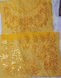 Organza Sequence Lace Patch Set Soft Sparkle (3 Pcs)