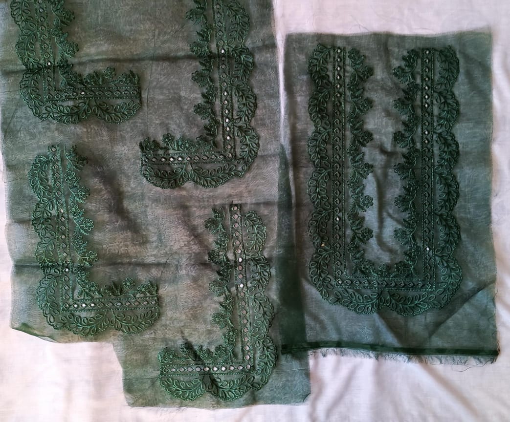 Organza Lace Patch Set Plain Elegance (5 Pcs)