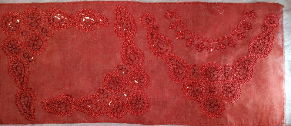 Organza Lace Patch Set Sequence Elegance (3 Pcs)