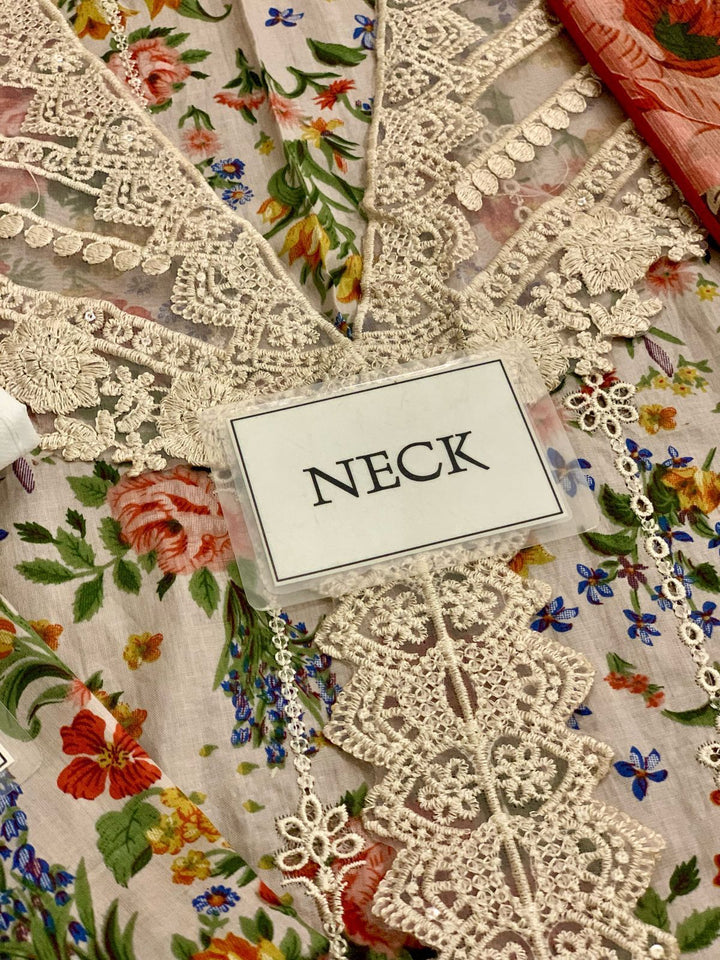 Maria B Luxe Bloom M Print Lawn Edition 2025