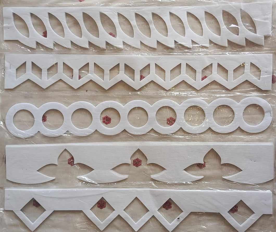 Ready-to-Use Sticky Bukram Patterns Assorted Designs