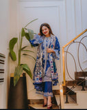 Bin Ilyas Luxury Lawn Elegant ChickenKari Suit for Women