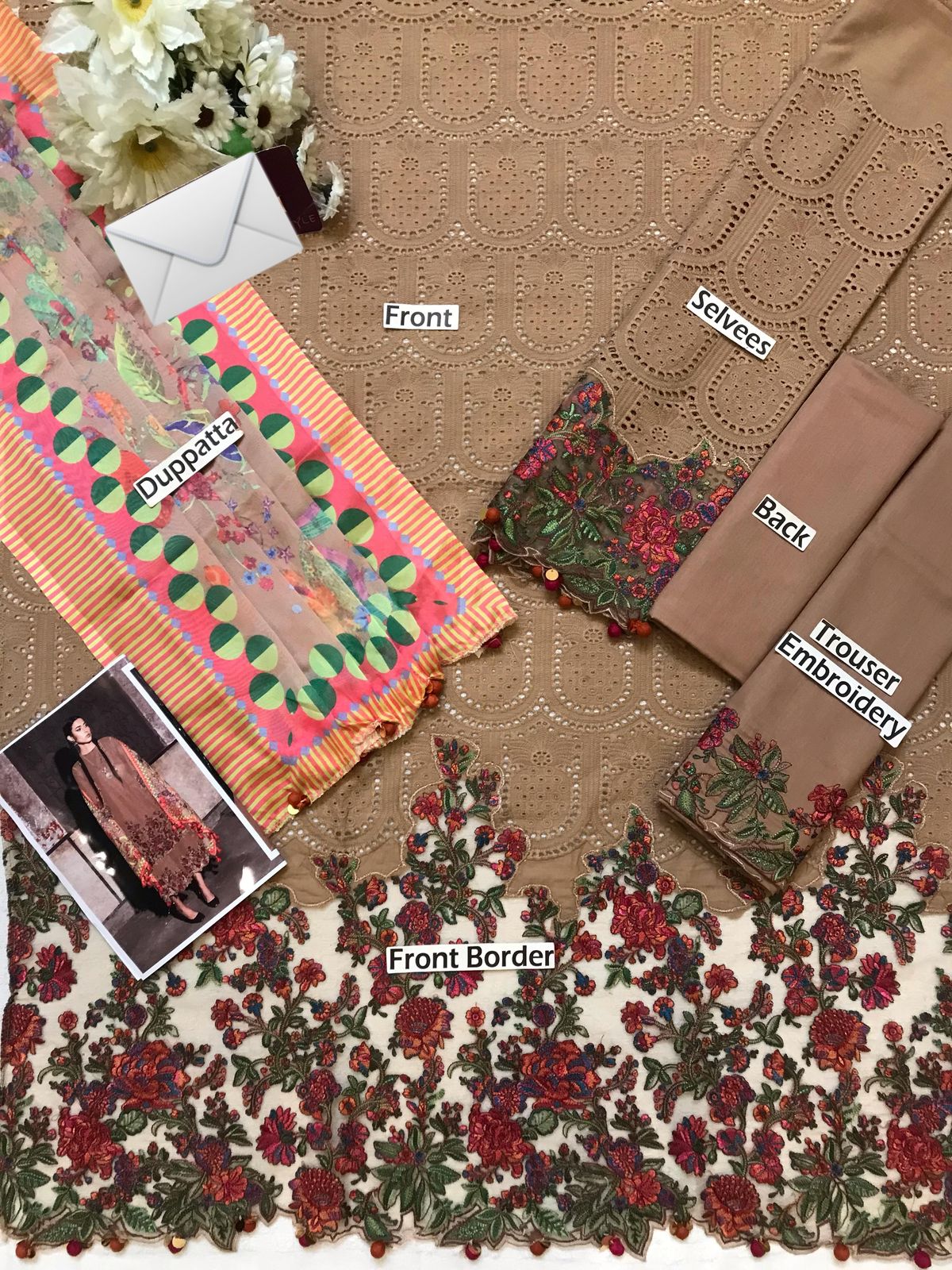 Jugnu Lawn Collection 2025 – Premium Embroidered 3-Piece Suit