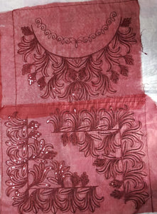 Organza Sequence Lace Patch Set Soft Sparkle (3 Pcs)