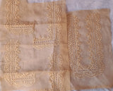 Organza Lace Patch Set Plain Elegance (5 Pcs)