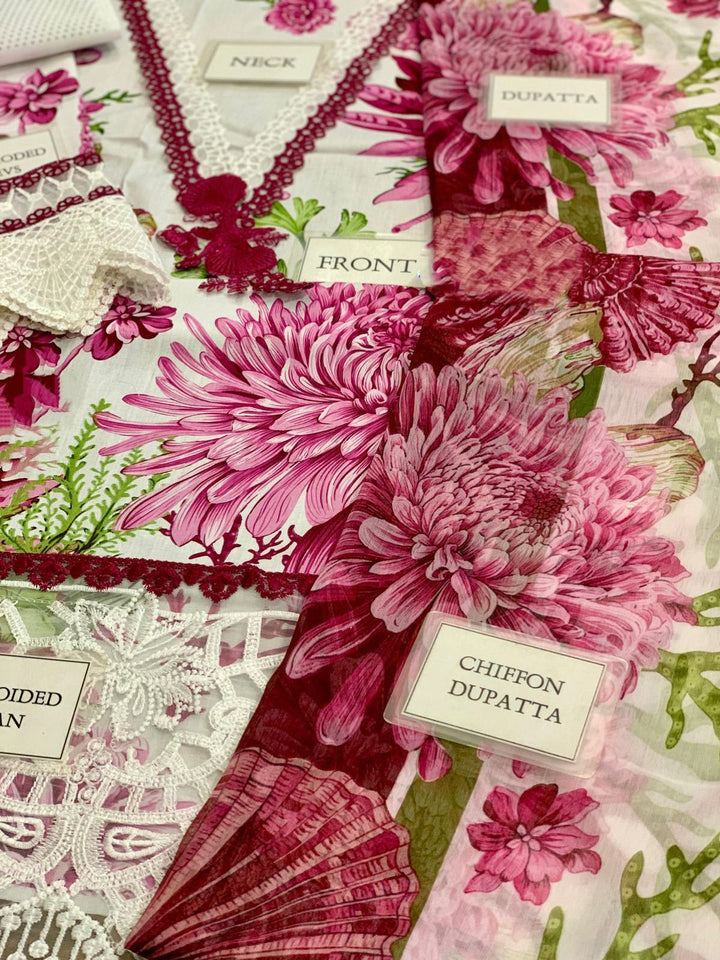 Chic Meets Classic Maria B M.Print Lawn 2025