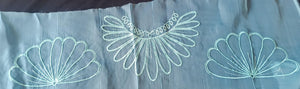 Tissue & Organza Lace Patch Set Light Sequence Design (3 Pcs)