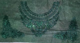Organza Lace Patch Set Shimmer Sequence Design (3 Pcs)