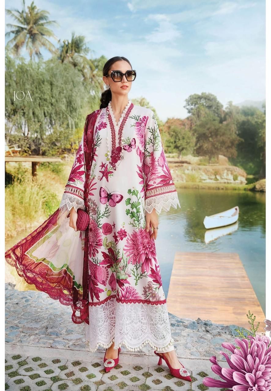 Chic Meets Classic Maria B M.Print Lawn 2025