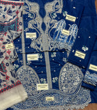 Bin Ilyas Luxury Lawn Elegant ChickenKari Suit for Women