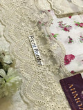 Luxury Iznik Lawn Unstitched Suit with Heavy Chicken Kari Embroidery