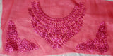 Organza Lace Patch Set Shimmer Sequence Design (3 Pcs)