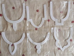Ready-to-Use Sticky Bukram Patterns Gala & Bunch Designs