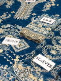 BAROQUE – Luxury Chiffon Collection 2024 | Hand Embellished 3PC