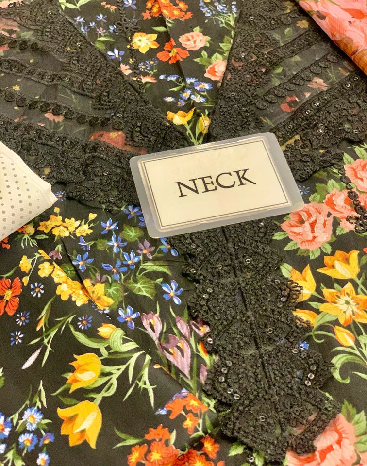 Maria B Luxe Bloom M Print Lawn Edition 2025
