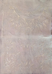 Organza Sequence Lace Patch Set Soft Sparkle (3 Pcs)