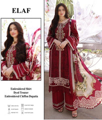 Elaaf Luxe Threads Chikankari Lawn Collection 2025