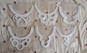 Ready-to-Use Sticky Bukram Patterns Gala & Bunch Designs