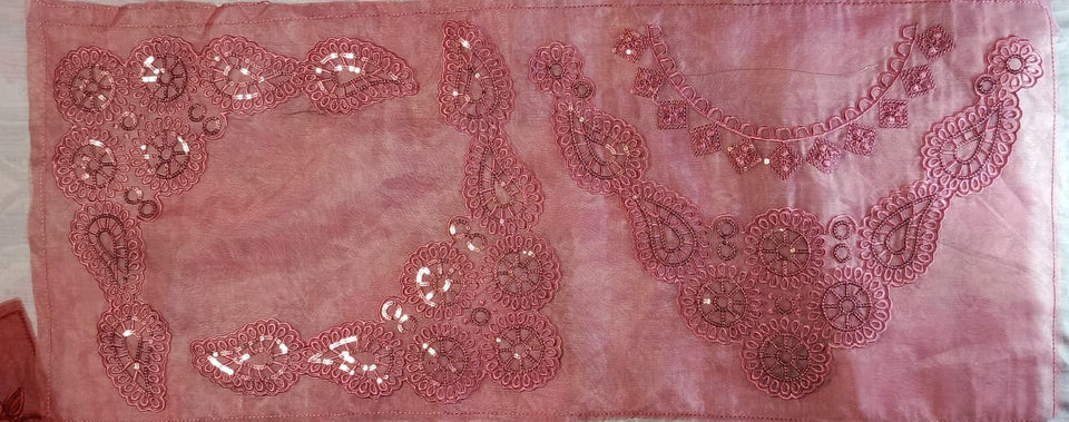 Organza Lace Patch Set Sequence Elegance (3 Pcs)