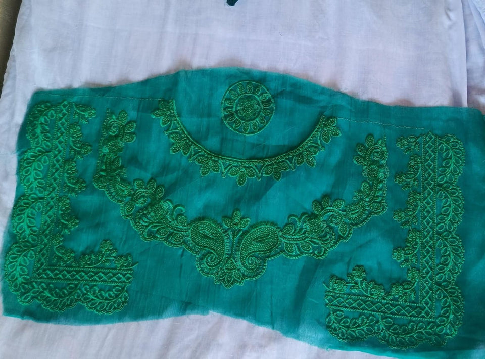 Crape Sequence Lace Patch Set Elegant Shine (3 Pcs)