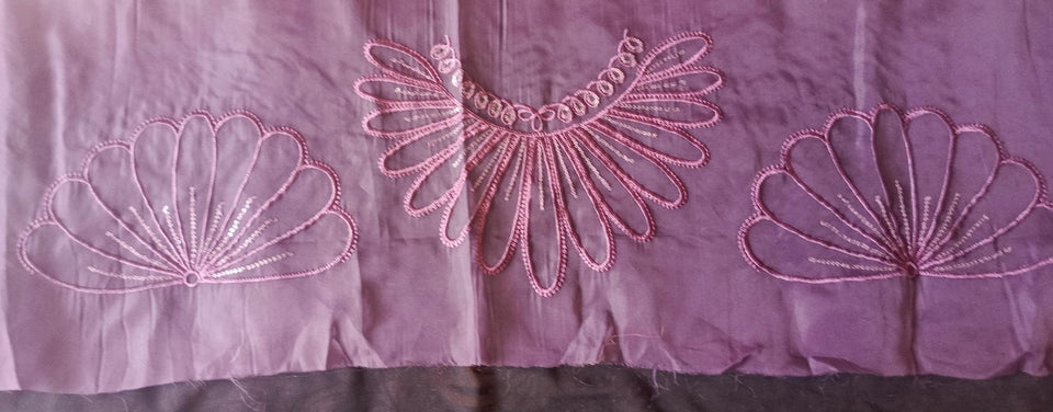 Tissue & Organza Lace Patch Set Light Sequence Design (3 Pcs)