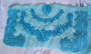 Crape Sequence Lace Patch Set Elegant Shine (3 Pcs)