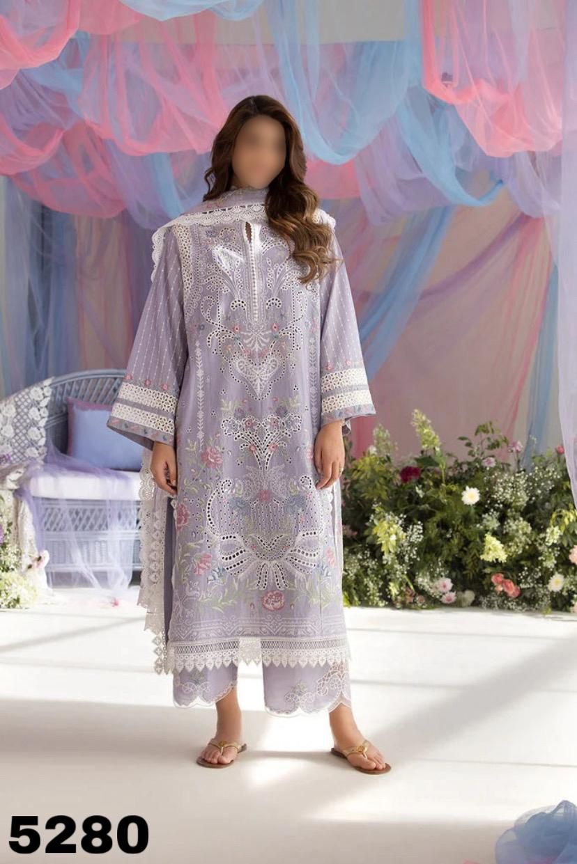 Sobia Nazir Chikankari Lawn/Cotton Net Unstitched